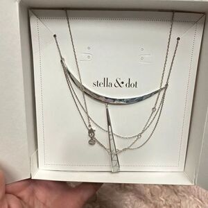 Stella and Dot Swag Necklace Collier Swag NIB!